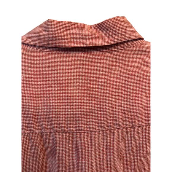 100% Linen Jos. A Banks Mens Large button up shirt resort casual coastal - Picture 4 of 8